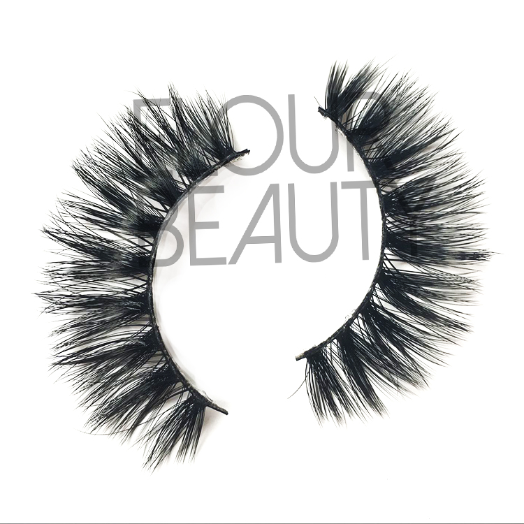 3d  invisible band eyelashes in low price high quality EJ58